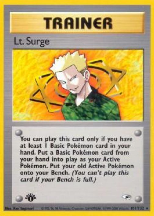 Lt. Surge 101/132 Kunto: Played
