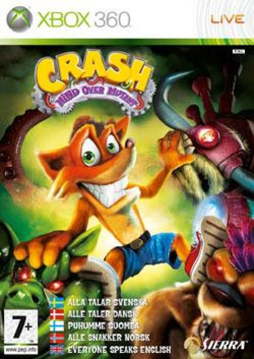 Crash Mind Over Mutant X360 kaytetty
