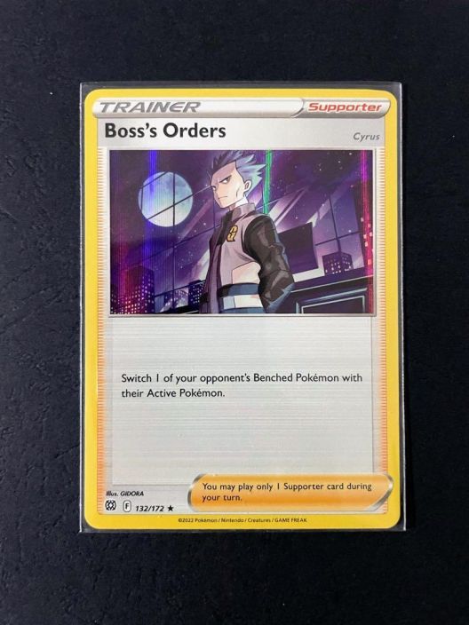 Boss's Orders 132/172 Holo/ Reverse Kunto: NM