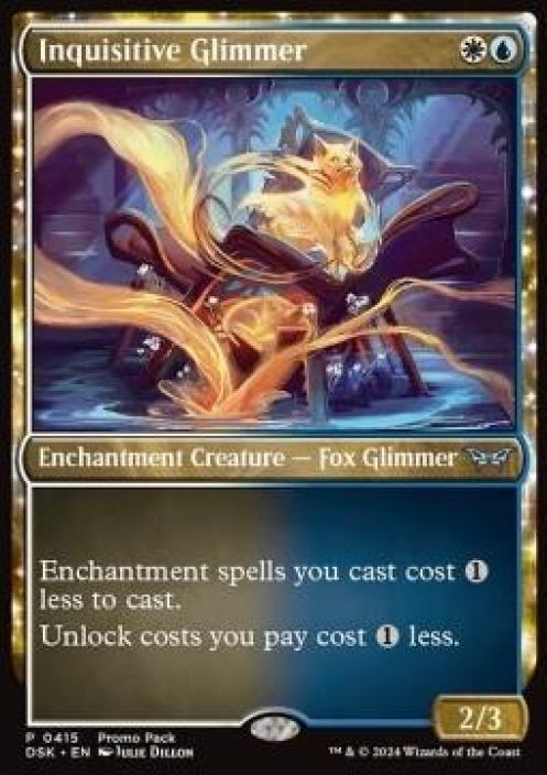 Inquisitive Glimmer Foil Promo Kunto: Near Mint