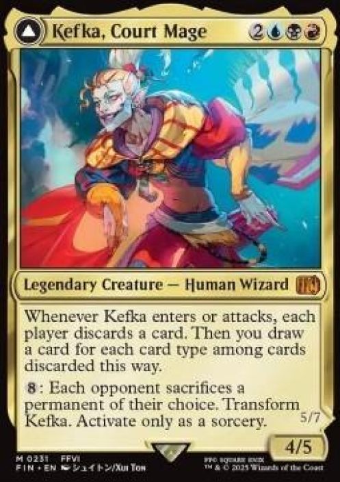 Kefka, Court Mage Kunto: Near Mint