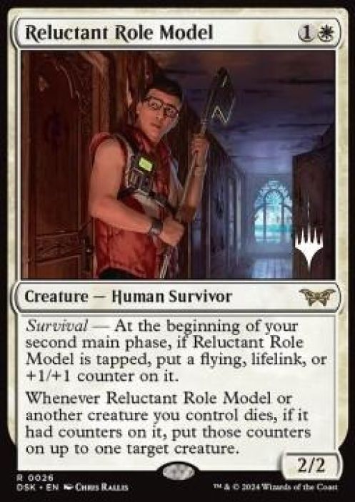 Reluctant Role Model Foil Promo Kunto: Near Mint