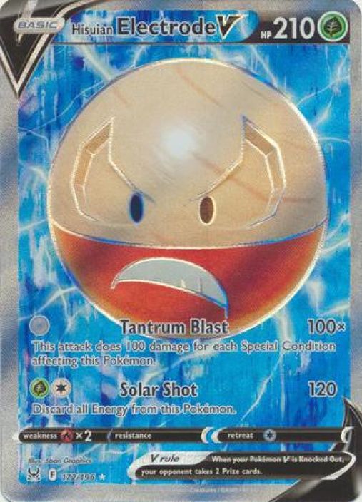 Hisuian Electrode V 172/196 Kunto: NM