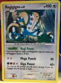 Regigigas LV.47 9/100 DMG