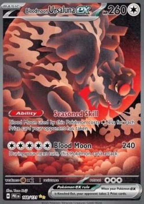 Bloodmoon Ursaluna ex 168/131 Kunto: Near Mint
