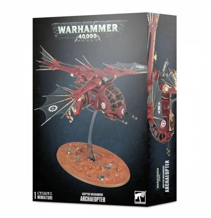 Warhammer 40k Adeptus Mechanicus Archaeopter Julkaisu 6.6.20