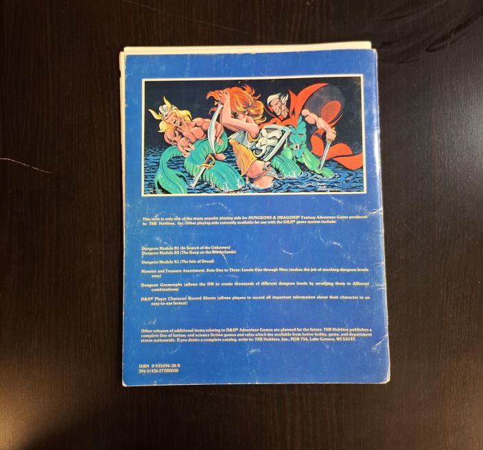 Dungeon Module X1 The Isle of Dread tuotekuva 1