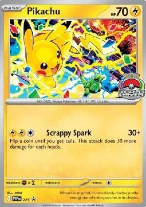 pikachu 225 Kunto: Near Mint