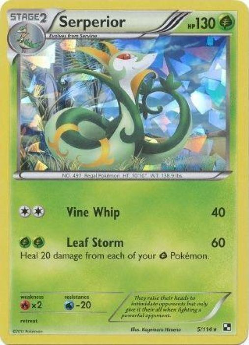 Serperior 5/114 Shattered Holo Kunto: Good
