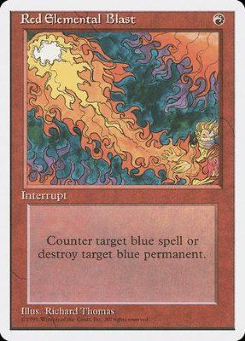 Red Elemental Blast Kunto: Near Mint
