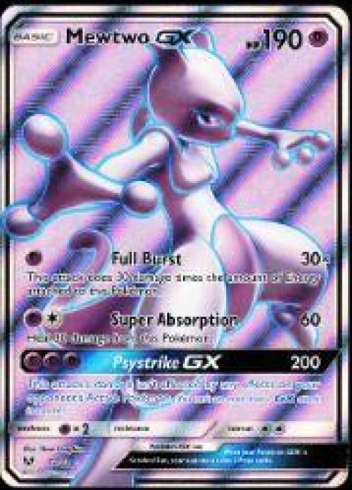 Mewtwo GX 72/73 PL Kunto: Played