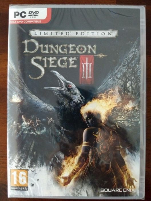 Dungeon Siege 3 nordic edition PC Uusi, muoveissa