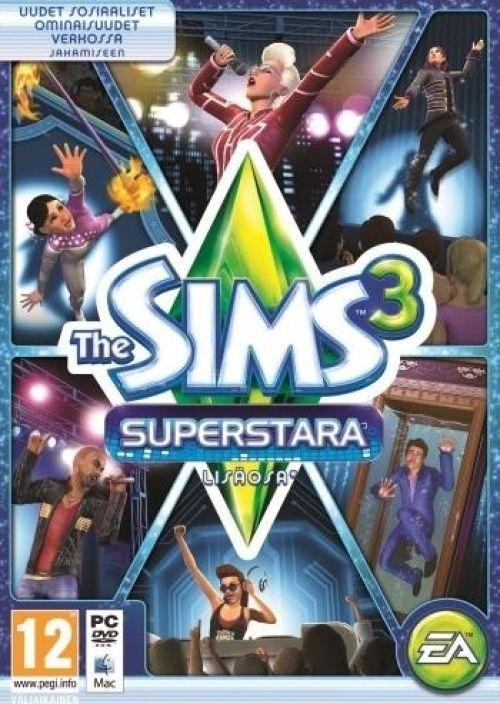 Sims 3 Superstara kaytetty Pc Suomi peli