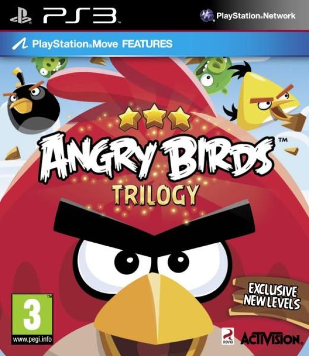 Angry Birds Trilogy Kaytetty PS3 Angry Birds Trilogy Kaytetty PS3