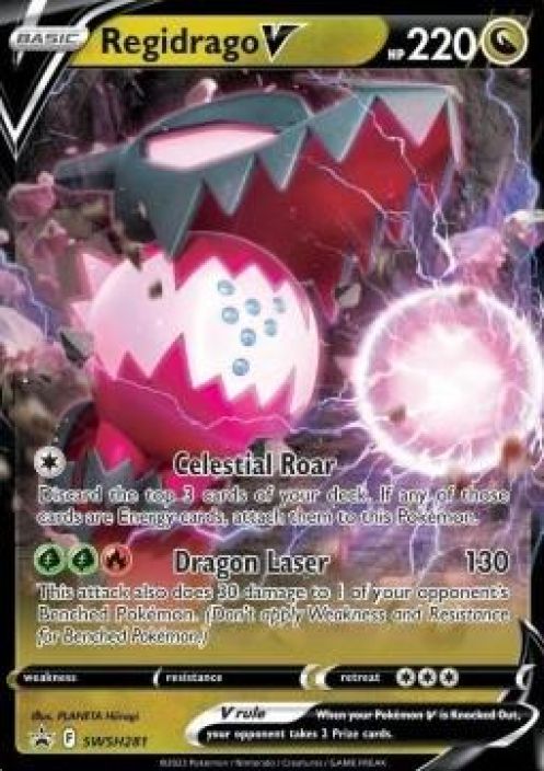 Regidrago V SWSH281 Kunto: NM