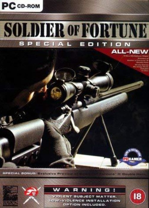 Soldier of fortune special edition kaytetty PC