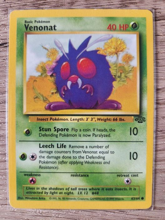 Venonat 63/64 Kunto: NM