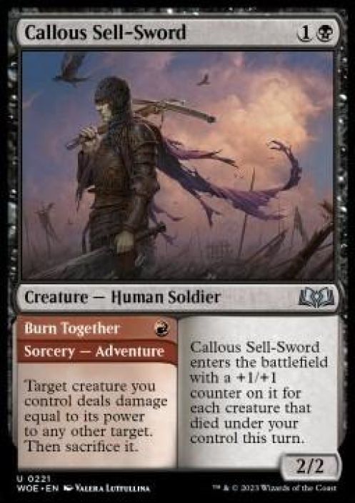 Callous Sell-Sword Kunto: Near Mint