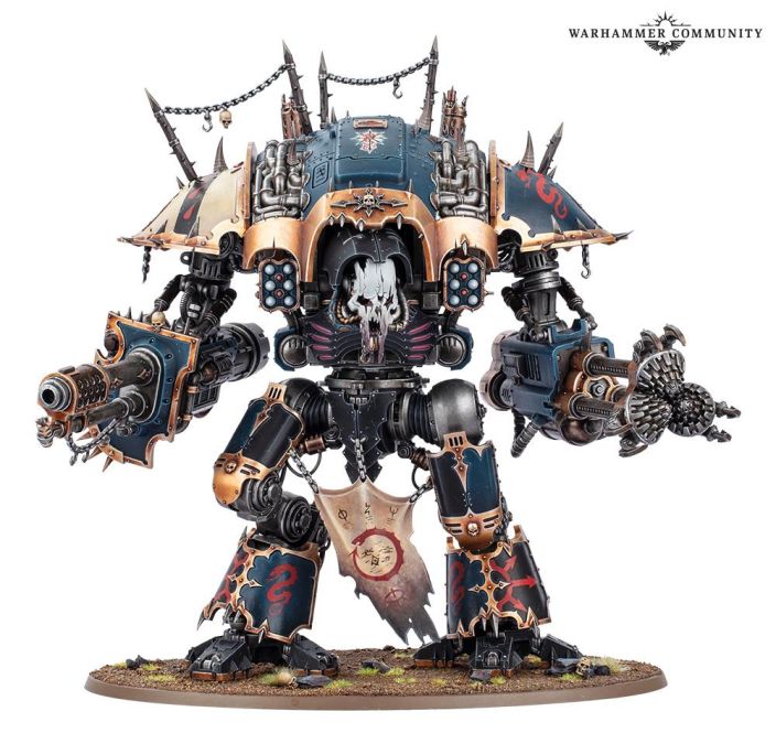 Warhammer 40K Chaos Knights Ruinator / Knight Ruinator Julkaisupaiva: 21.6.2025