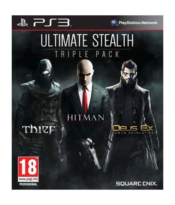 ultimate stealth triple pack kaytetty PS3