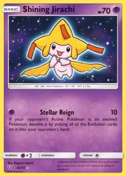Shining Jirachi 42/73 Holo