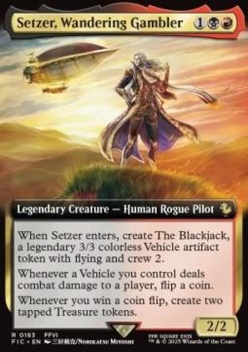 Setzer, Wandering Gambler Kunto: Near Mint