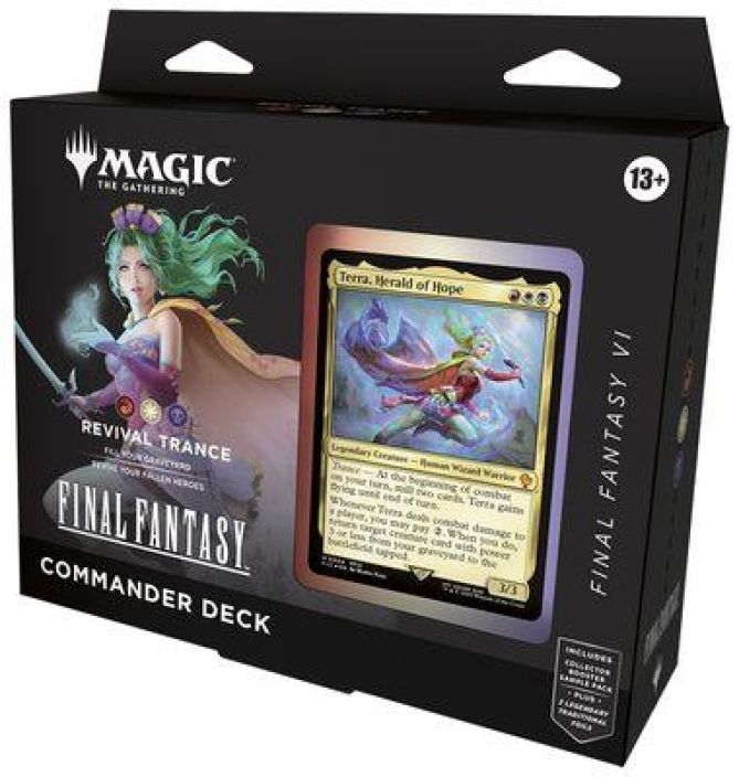 MTG Final Fantasy Commander Deck Final Fantasy VI / Terra Julkaisupaiva: 6.6.2025