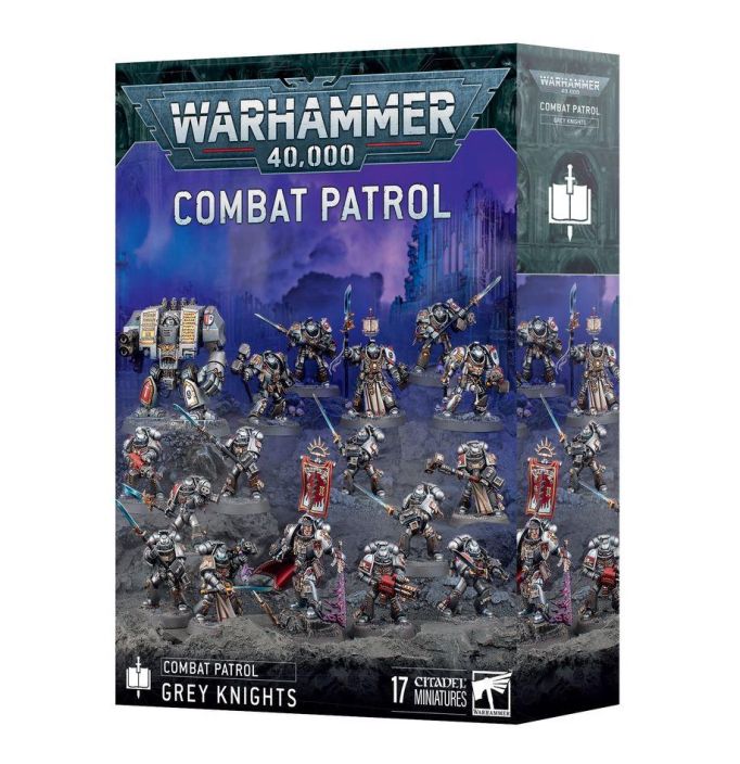 Warhammer 40K Combat Patrol Grey Knights 2025 Julkaisupaiva: 9.8.2025