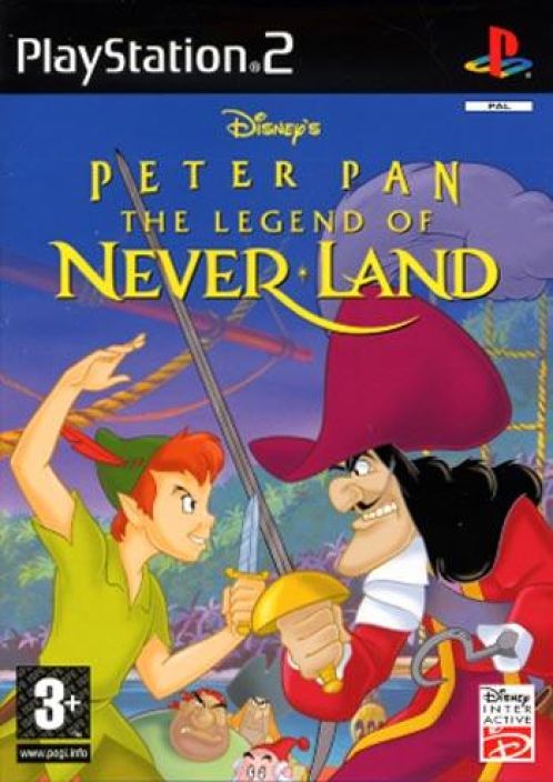 Disney Peter Pan kaytetty PS2