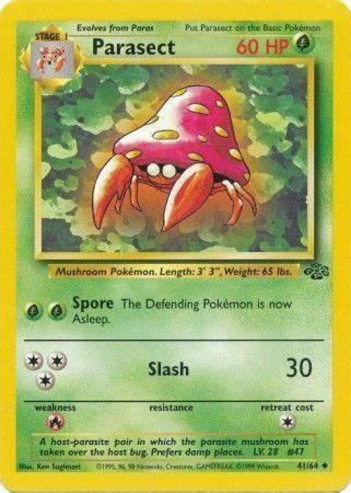 Parasect 41/64 Kunto: NM