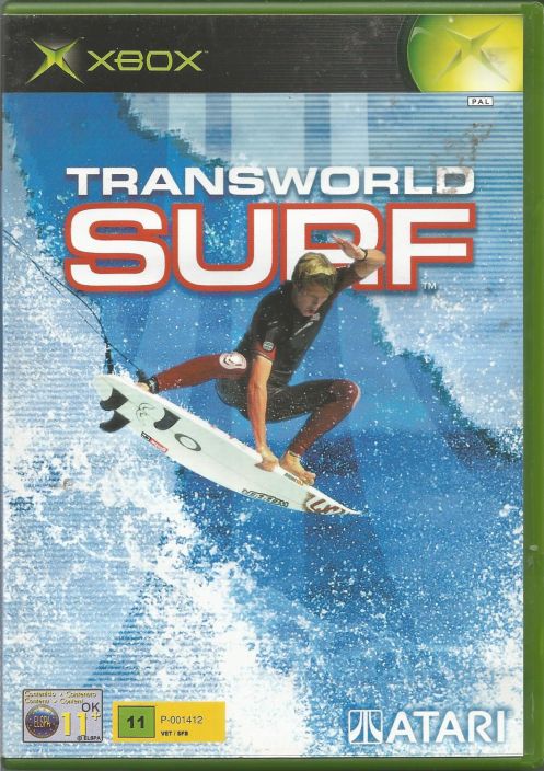 Transworld Surf Xbox Kaytetty