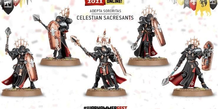 Adepta Sororitas Celestial Sacresants Julkaisu 12.6.2021