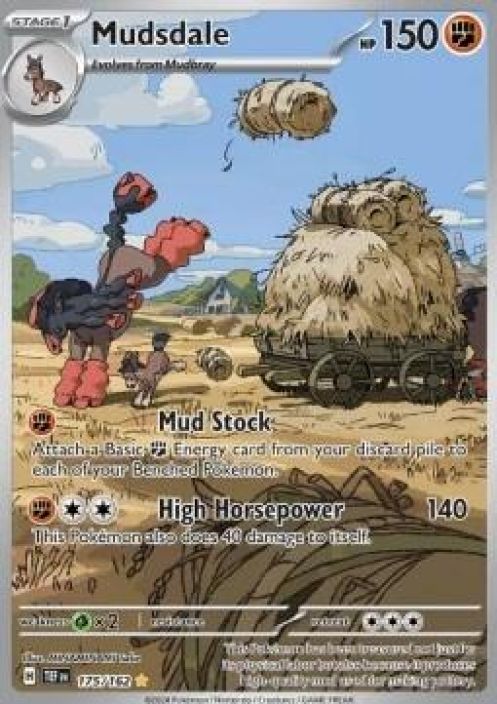 Mudsdale 175/162 Kunto: NM
