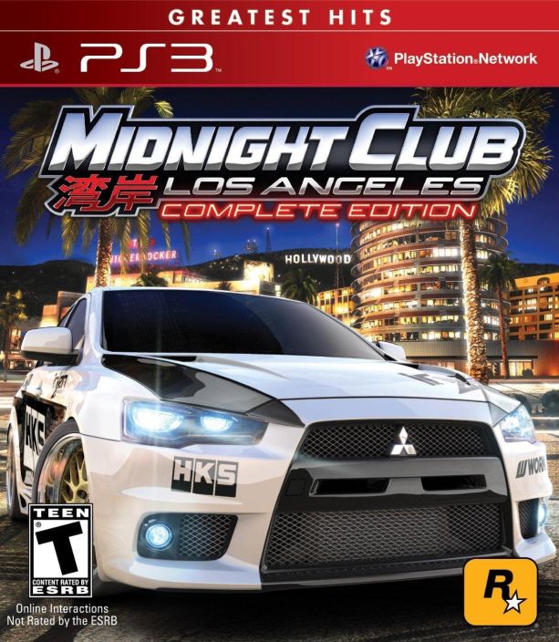 Midnight Club: Los Angeles - Greatest Hits - Complete Edition kaytetty PS3