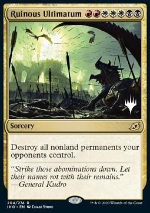 Ruinous Ultimatum Kunto: Near Mint