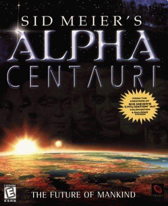 Sid Meiers Alpha Centauri Kaytetty PC