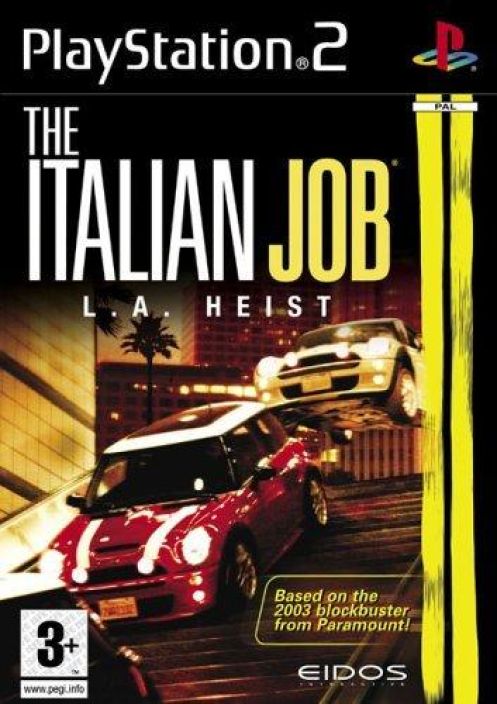 The Italian Job L.A. Heist kaytetty PS2
