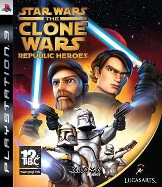 Star Wars the Clone Wars Republic heroes Kaytetty PS3