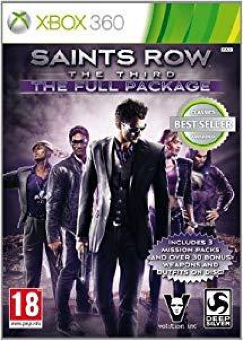 Saints Row The Third: The Full Package kaytetty XBOX 360