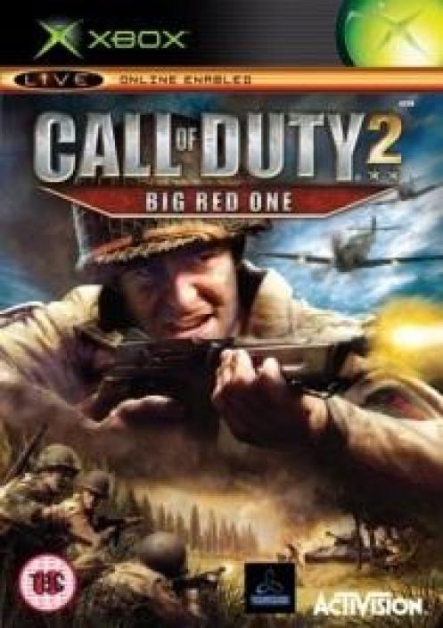 Call Of Duty 2 Big Red One kaytetty XBOX