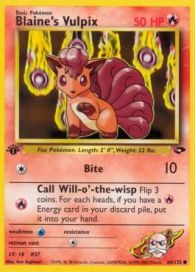 Blaine's vulpix 66/132
