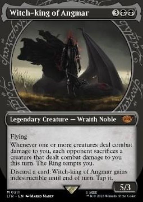 Witch-king of Angmar NM Kunto: Near mint