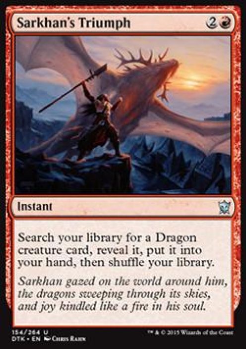 sarkhan's triumph kunto: exelent