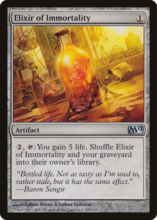 elixir of immortality Kunto: Near Mint