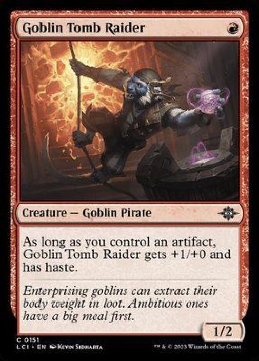 Goblin Tomb Raider Kunto NM