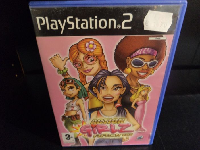 Action Girlz Racing kaytetty PS2