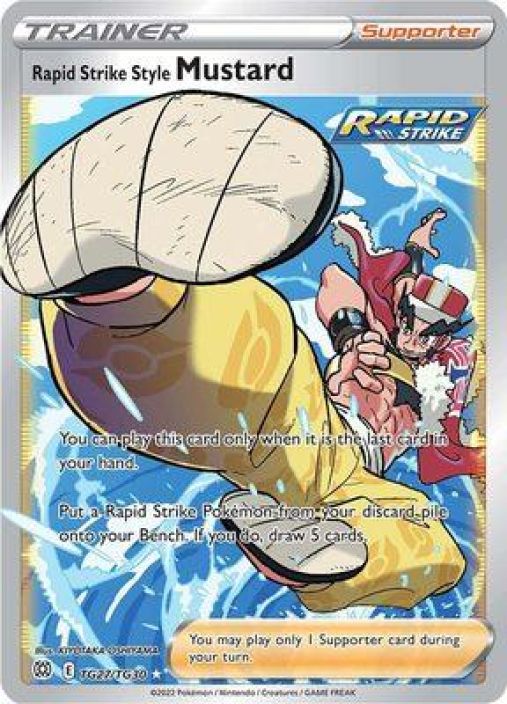 Rapid Strike Style Mustard TG27/TG30 Kunto: Damaged (suurempi taitos oikealla alakulmassa, pienia taitoksia)