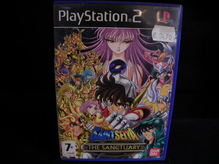 Saint Seiya the Sanctuary kaytetty PS2