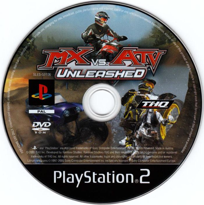 mx vs atv unleashed kaytetty ps2