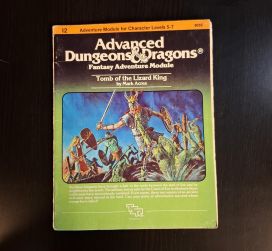Advanced Dungeons & Dragons Tomb of the Lizard King